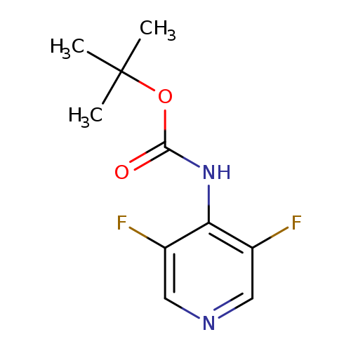 O=C(Nc1c(F)cncc1F)OC(C)(C)C
