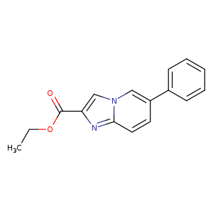 CCOC(=O)c1nc2n(c1)cc(cc2)c1ccccc1
