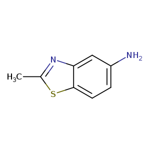 Nc1ccc2c(c1)nc(s2)C