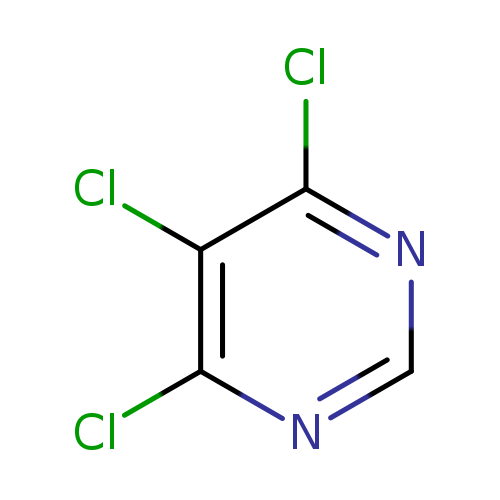 Clc1c(Cl)ncnc1Cl