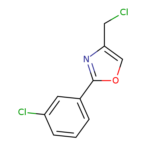 ClCc1coc(n1)c1cccc(c1)Cl