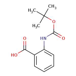 O=C(OC(C)(C)C)Nc1ccccc1C(=O)O