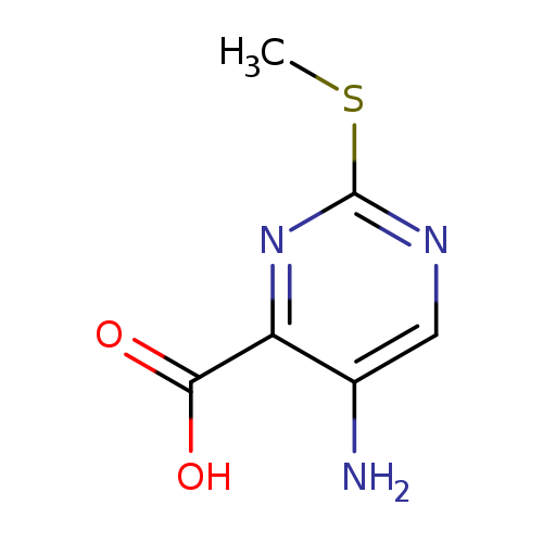 CSc1ncc(c(n1)C(=O)O)N