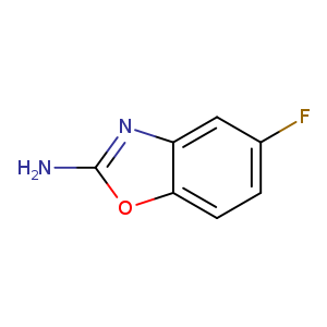 Fc1ccc2c(c1)nc(o2)N