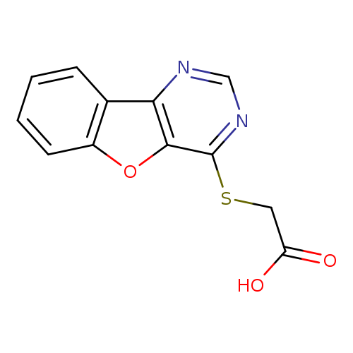 OC(=O)CSc1ncnc2c1oc1c2cccc1