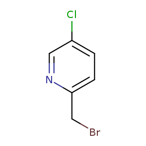 BrCc1ccc(cn1)Cl