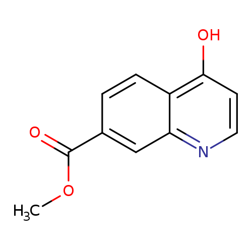 COC(=O)c1ccc2c(c1)nccc2O