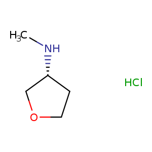 CN[C@H]1COCC1.Cl
