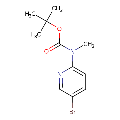 Brc1ccc(nc1)N(C(=O)OC(C)(C)C)C