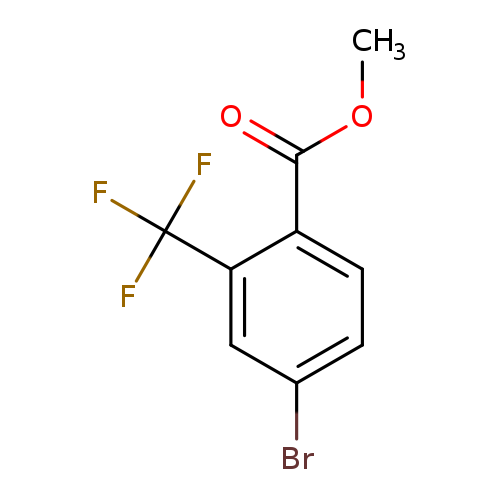 COC(=O)c1ccc(cc1C(F)(F)F)Br