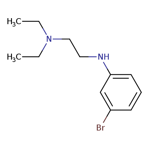 CCN(CCNc1cccc(c1)Br)CC