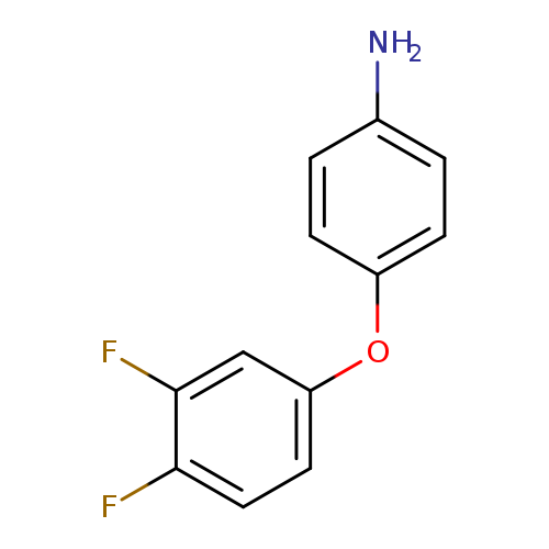 Nc1ccc(cc1)Oc1ccc(c(c1)F)F