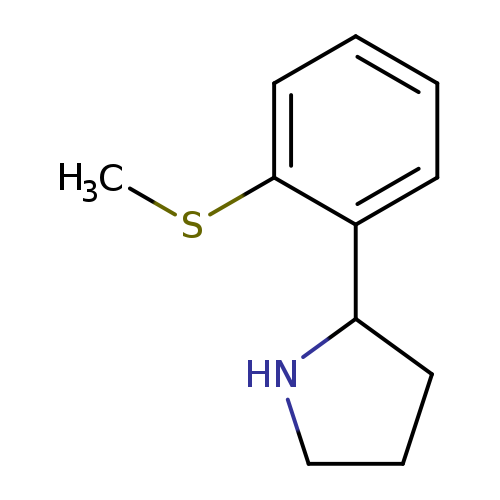 CSc1ccccc1C1CCCN1