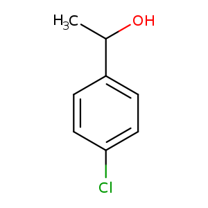 CC(c1ccc(cc1)Cl)O