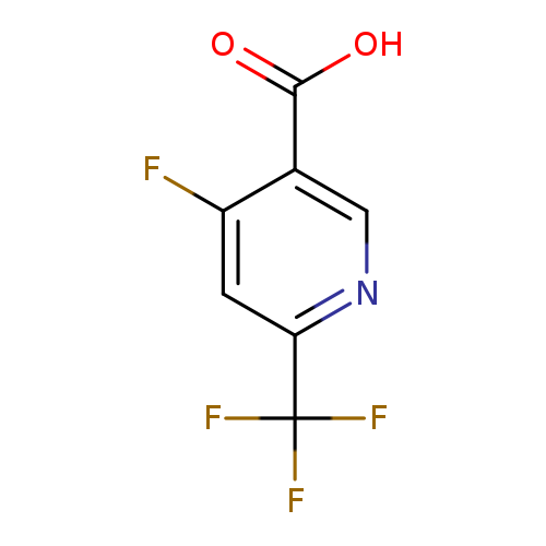 OC(=O)c1cnc(cc1F)C(F)(F)F