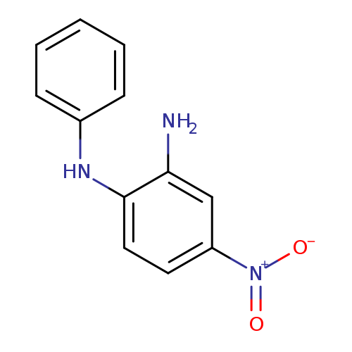 Nc1cc(ccc1Nc1ccccc1)[N+](=O)[O-]