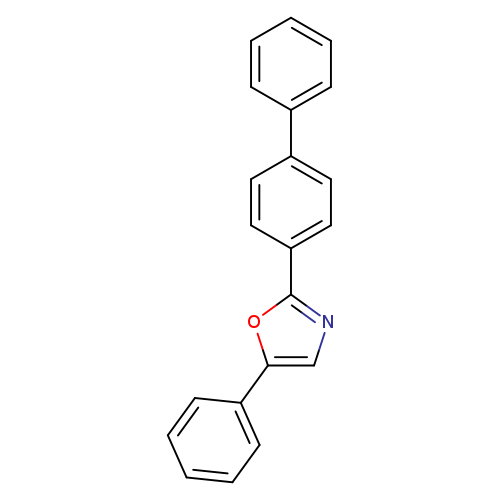 c1ccc(cc1)c1ccc(cc1)c1ncc(o1)c1ccccc1