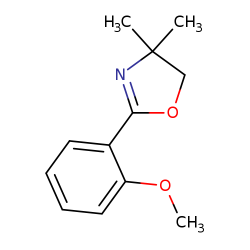 COc1ccccc1C1=NC(CO1)(C)C