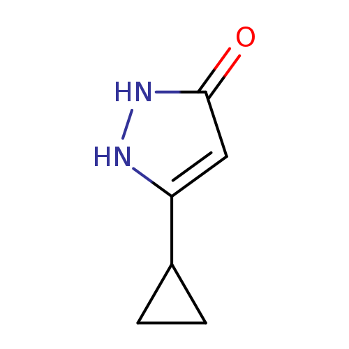 O=c1cc([nH][nH]1)C1CC1