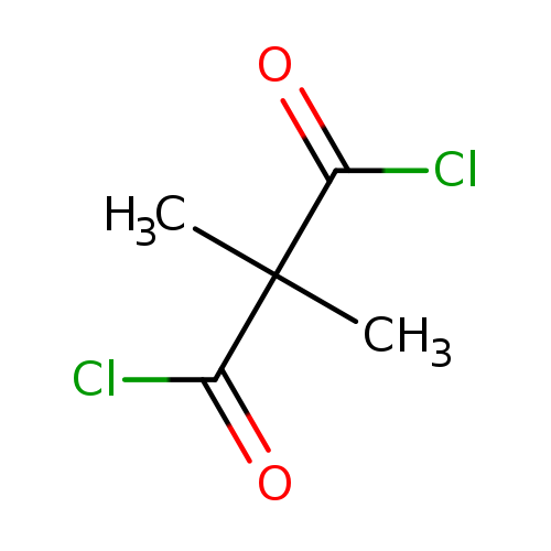 ClC(=O)C(C(=O)Cl)(C)C