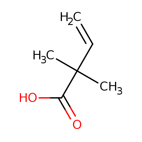 C=CC(C(=O)O)(C)C