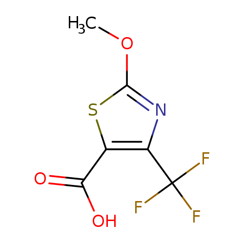 COc1sc(c(n1)C(F)(F)F)C(=O)O