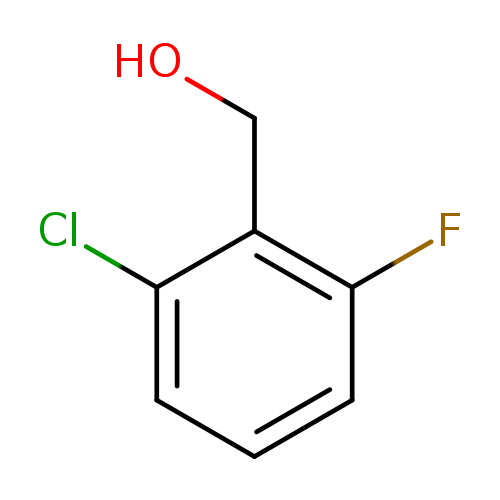 OCc1c(F)cccc1Cl