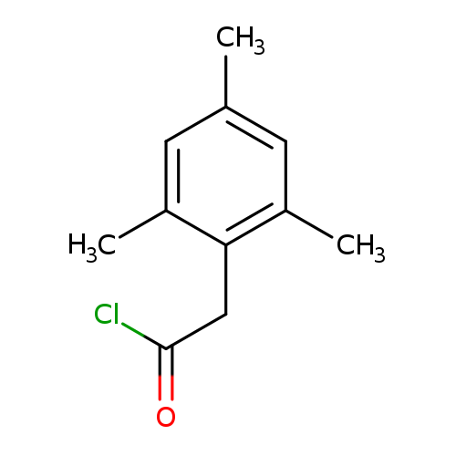 ClC(=O)Cc1c(C)cc(cc1C)C