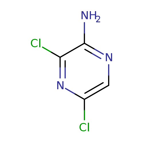 Clc1cnc(c(n1)Cl)N