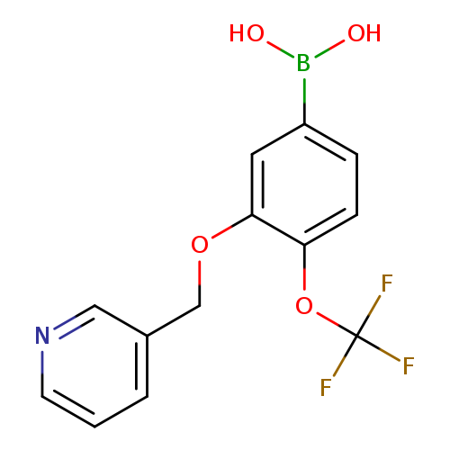 OB(c1ccc(c(c1)OCc1cccnc1)OC(F)(F)F)O