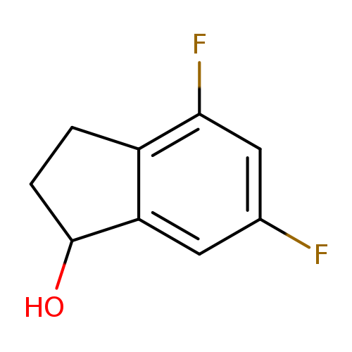 Fc1cc(F)c2c(c1)C(O)CC2