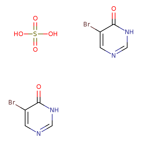 OS(=O)(=O)O.Brc1cnc[nH]c1=O.Brc1cnc[nH]c1=O