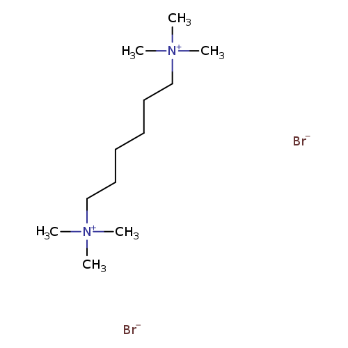 C[N+](CCCCCC[N+](C)(C)C)(C)C.[Br-].[Br-]