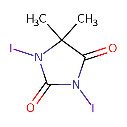 IN1C(=O)N(C(C1=O)(C)C)I