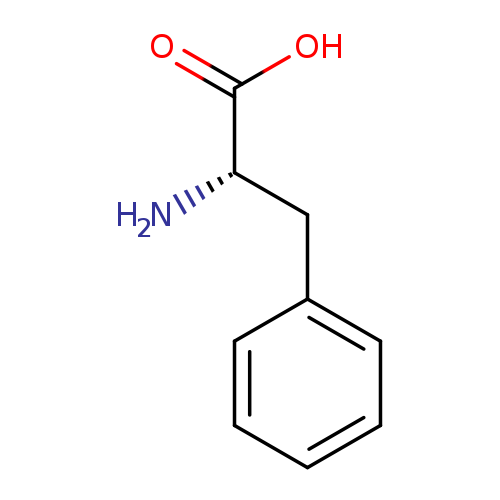 N[C@H](C(=O)O)Cc1ccccc1