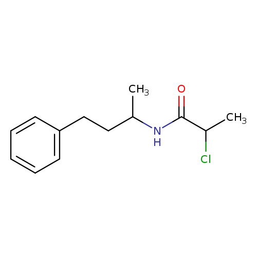 CC(NC(=O)C(Cl)C)CCc1ccccc1
