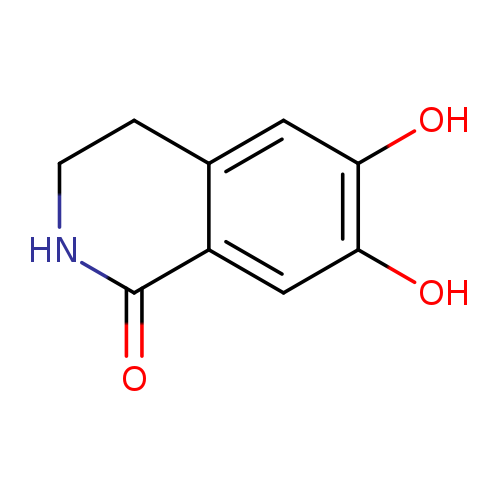 O=C1NCCc2c1cc(O)c(c2)O