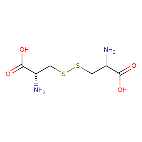 NC(C(=O)O)CSSC[C@@H](C(=O)O)N