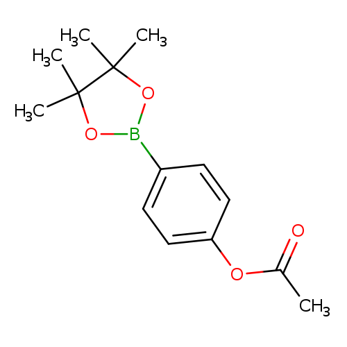 CC(=O)Oc1ccc(cc1)B1OC(C(O1)(C)C)(C)C