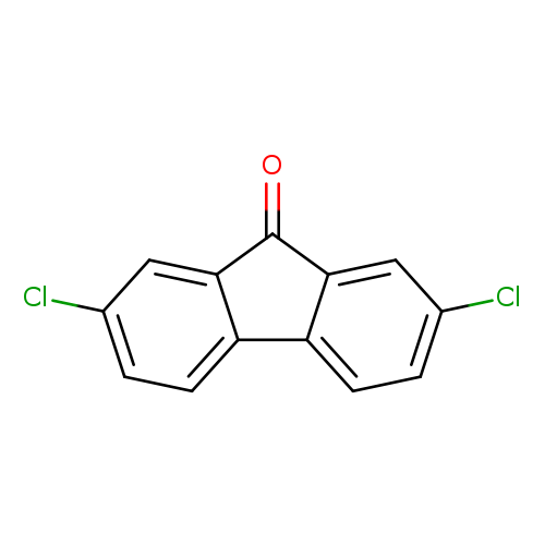 Clc1ccc2c(c1)C(=O)c1c2ccc(c1)Cl