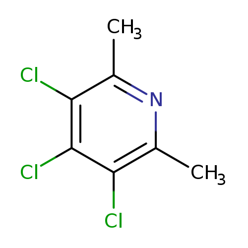 Cc1nc(C)c(c(c1Cl)Cl)Cl