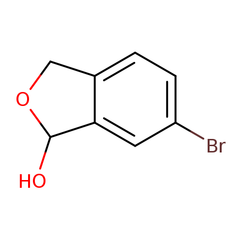 Brc1ccc2c(c1)C(O)OC2
