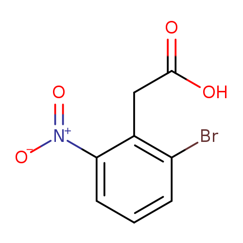 OC(=O)Cc1c(Br)cccc1[N+](=O)[O-]