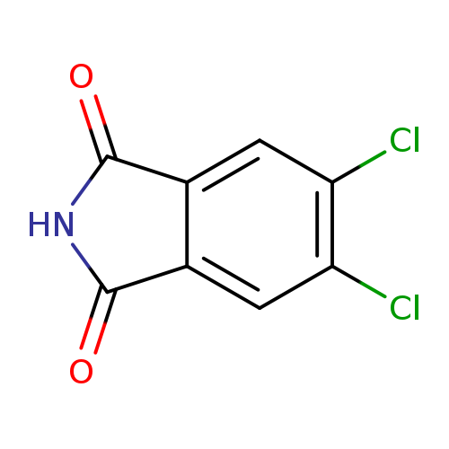 O=C1NC(=O)c2c1cc(Cl)c(c2)Cl
