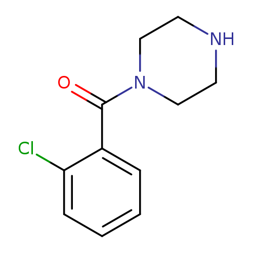 Clc1ccccc1C(=O)N1CCNCC1