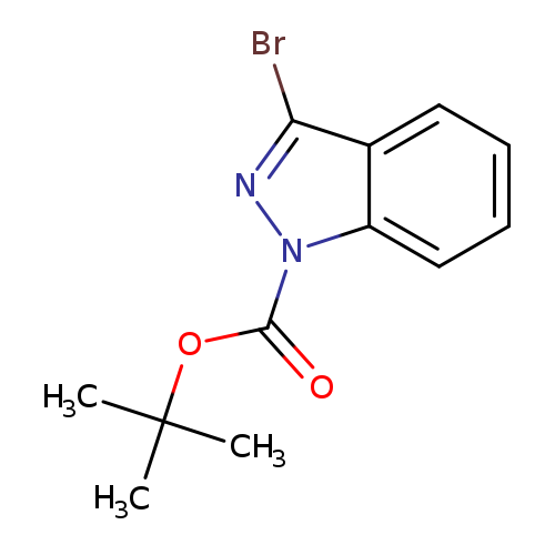 Brc1nn(c2c1cccc2)C(=O)OC(C)(C)C