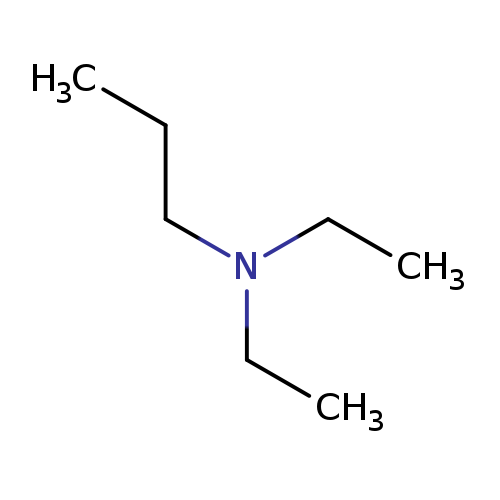 CCCN(CC)CC