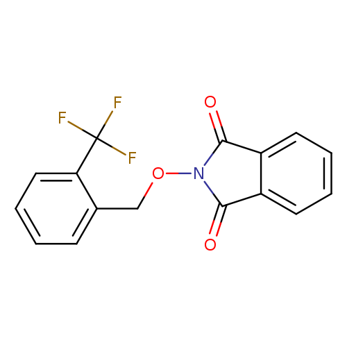 O=C1N(OCc2ccccc2C(F)(F)F)C(=O)c2c1cccc2