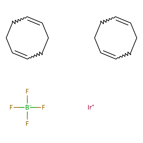 C1CC=CCCC=C1.C1CC=CCCC=C1.F[B-](F)(F)F.[Ir+]