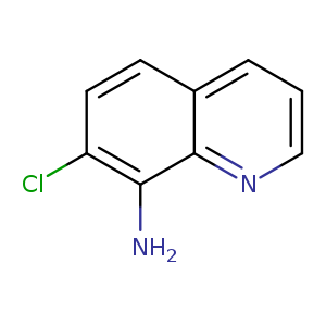 Clc1ccc2c(c1N)nccc2